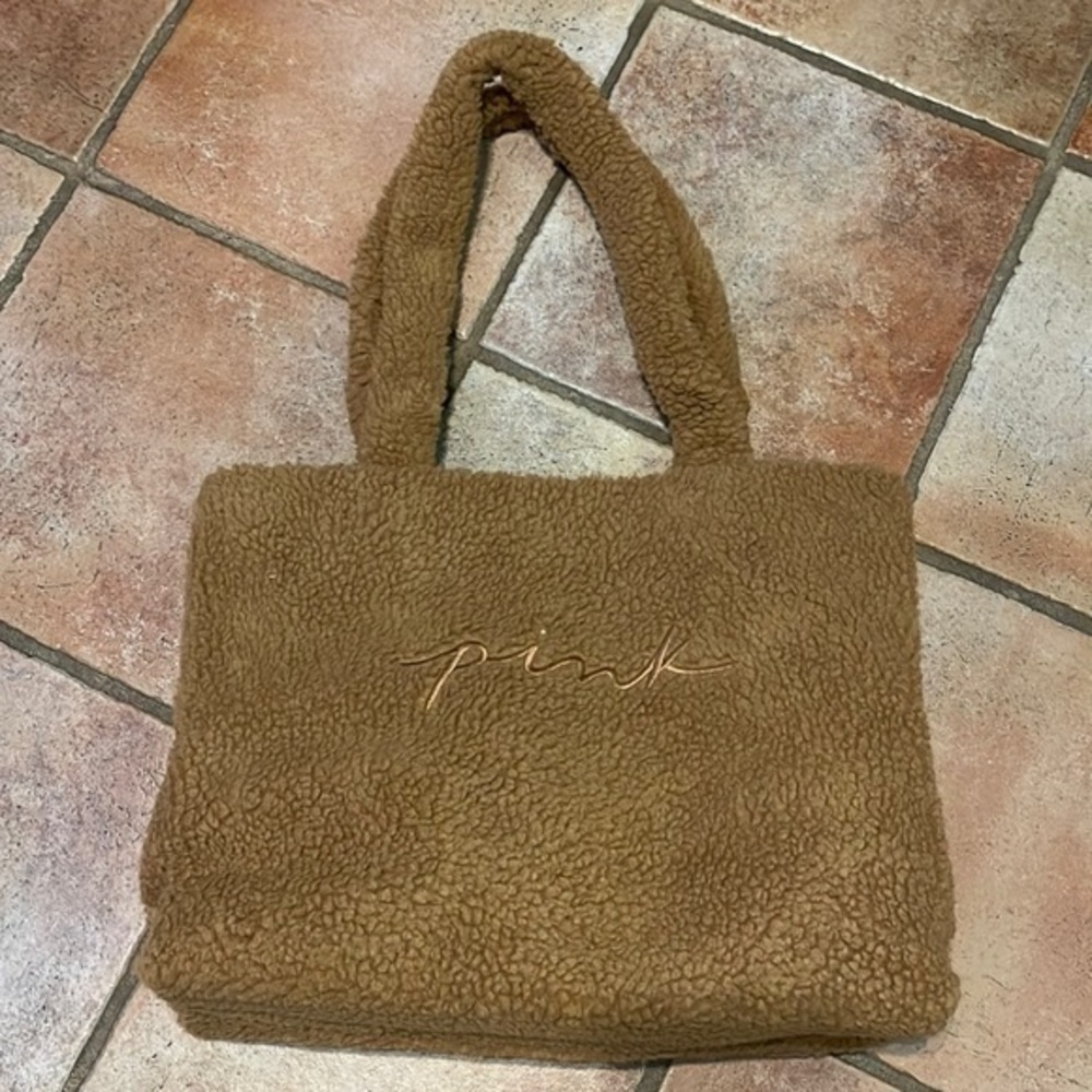 PINK by VICTORIAS SECRET SHERPA TOTE
